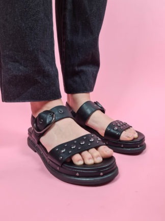 sandales à plateforme noire (4)